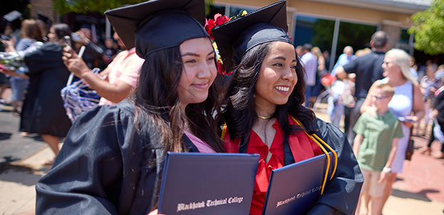 Graduates Celebrating at Commencement